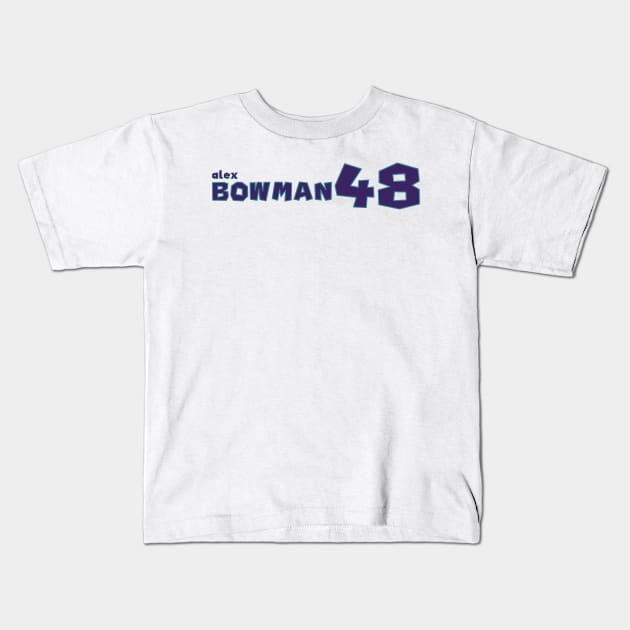 Alex Bowman '23 Kids T-Shirt by SteamboatJoe